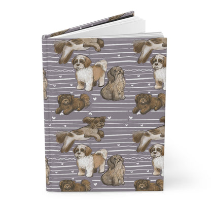 Paper products Journal Zuchon Dogs — Hardcover Journal Matte