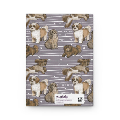 Paper products Journal Zuchon Dogs — Hardcover Journal Matte
