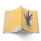 Paper products Larkspur Flower Journal - July Birth flower - Personalizable Softcover Journal