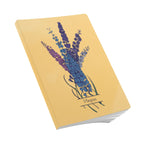 Paper products Larkspur Flower Journal - July Birth flower - Personalizable Softcover Journal