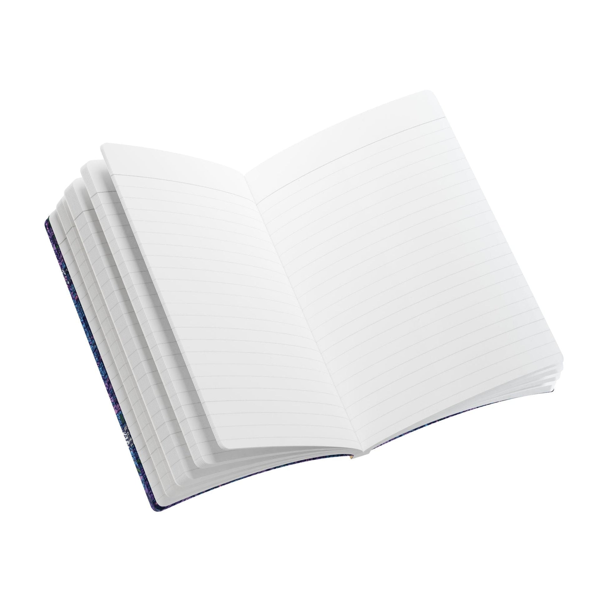 Paper products Larkspur Flower Journal - July Birth flower - Personalizable Softcover Journal