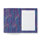 Paper products Larkspur Flower Journal - July Birth flower - Personalizable Softcover Journal