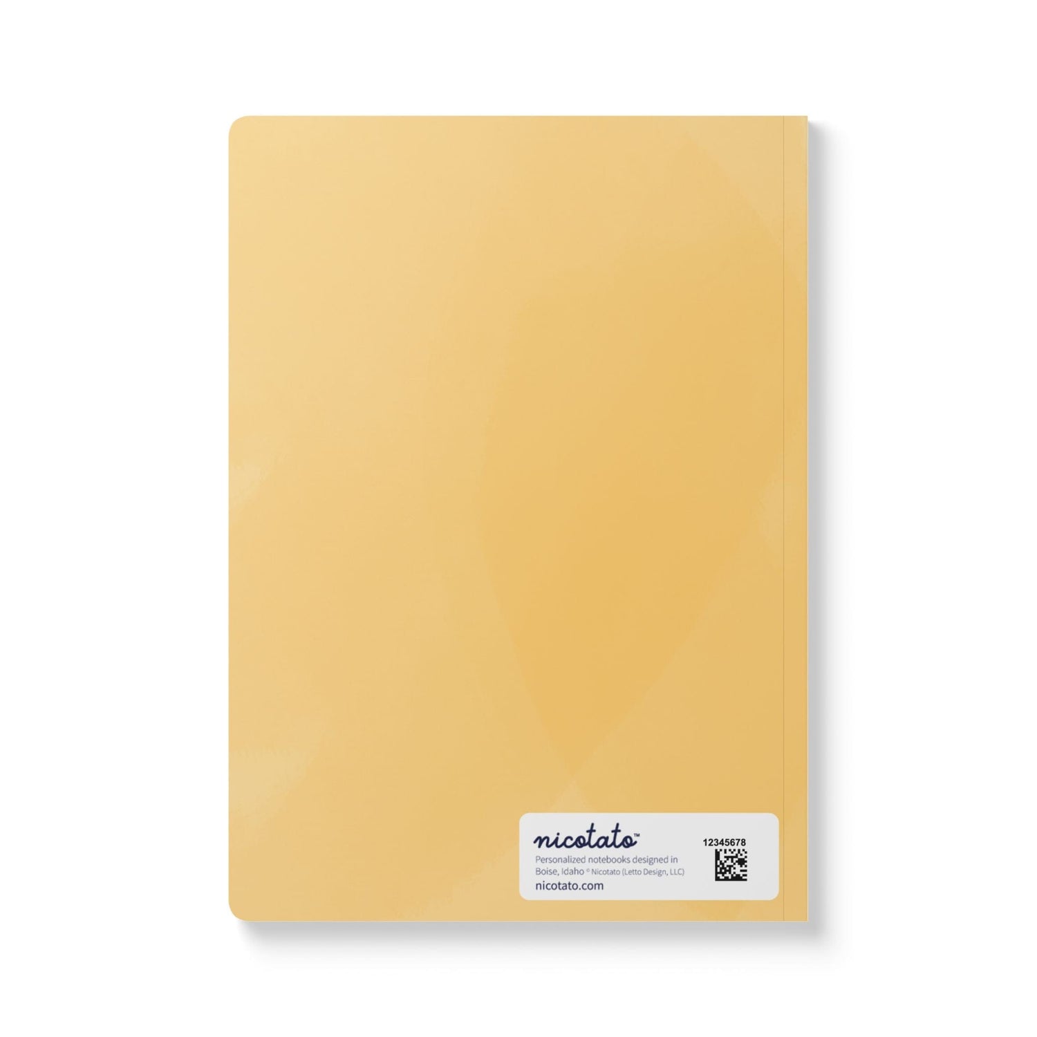 Paper products Larkspur Flower Journal - July Birth flower - Personalizable Softcover Journal
