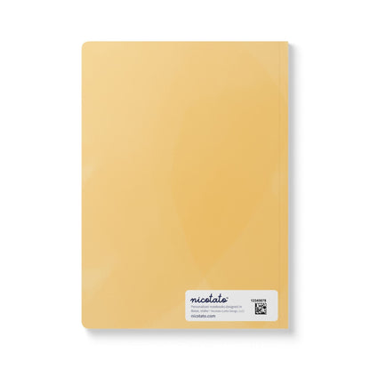 Paper products Larkspur Flower Journal - July Birth flower - Personalizable Softcover Journal