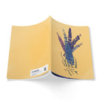 Paper products Larkspur Flower Journal - July Birth flower - Personalizable Softcover Journal