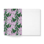 Paper products Lily of the Valley Flower Journal - May Birth flower - Personalizable Softcover Journal