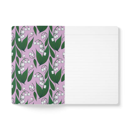 Paper products Lily of the Valley Flower Journal - May Birth flower - Personalizable Softcover Journal