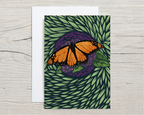 Paper products Monarch butterfly Blank Card