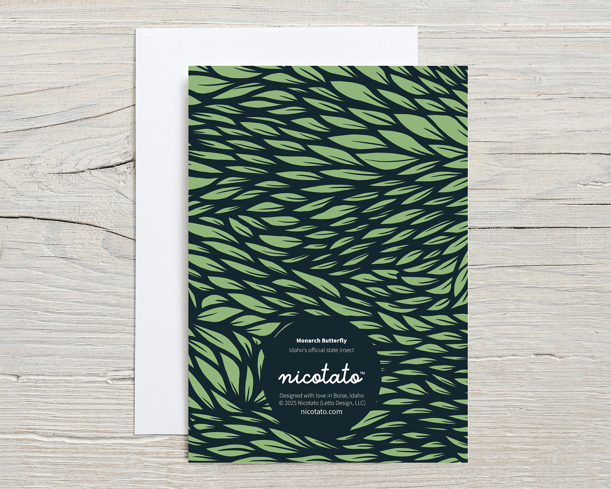 Paper products Monarch butterfly Blank Card