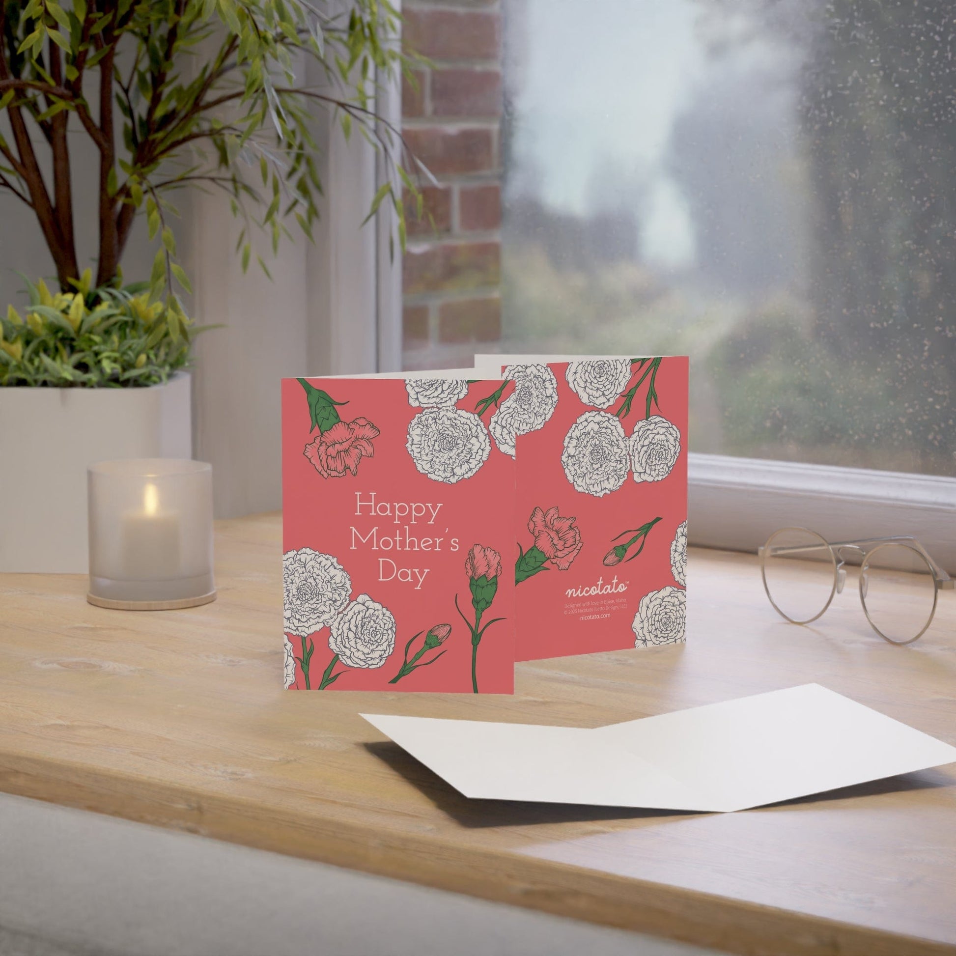 Paper products Mother's Day Carnations Greeting Cards