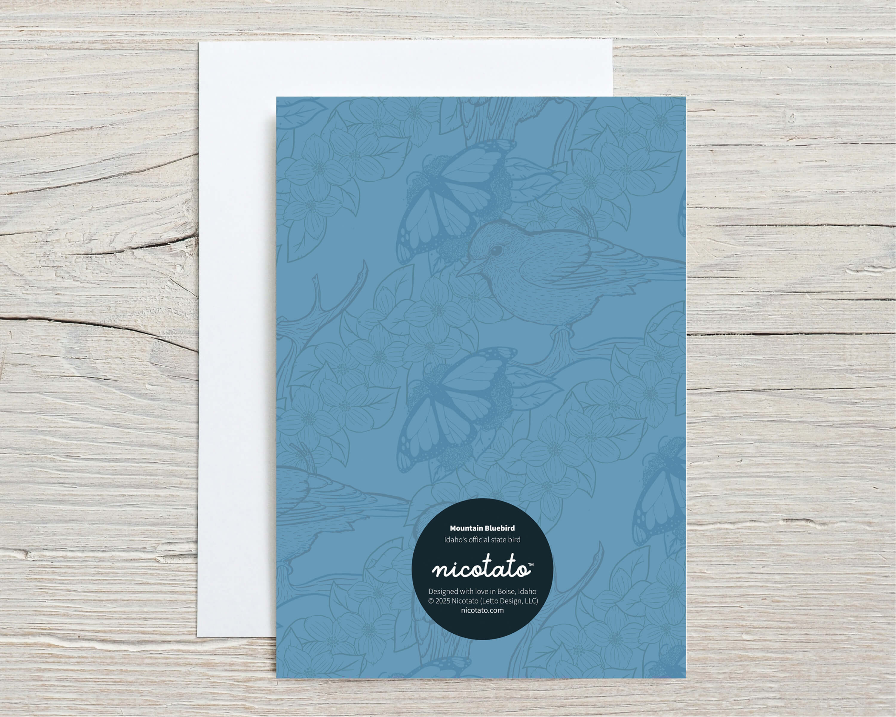 Paper products Mountain Bluebird "With Love from Idaho" Blank Card