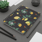 Paper products One Size Lemon & Flowers Spiral Bound Journal