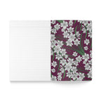 Paper products Paperwhite Flower Journal - December Birth flower - Personalizable Softcover Journal
