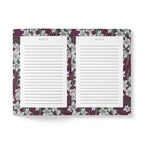 Paper products Paperwhite Flower Journal - December Birth flower - Personalizable Softcover Journal