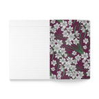 Paper products Paperwhite Flower Journal - December Birth flower - Personalizable Softcover Journal