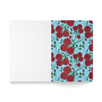 Paper products Rose Flower Journal - June Birth flower - Personalizable Softcover Journal