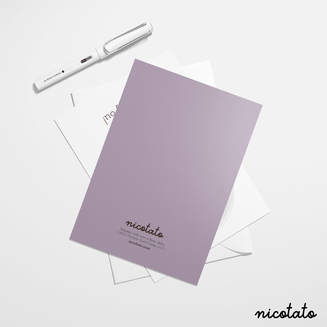 Paper products Thank You Fox Card
