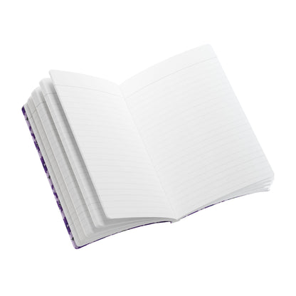 Paper products Violet Flower Journal - February Birth flower - Personalizable Softcover Journal