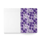 Paper products Violet Flower Journal - February Birth flower - Personalizable Softcover Journal