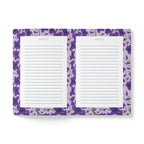 Paper products Violet Flower Journal - February Birth flower - Personalizable Softcover Journal