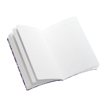 Paper products Violet Flower Journal - February Birth flower - Personalizable Softcover Journal