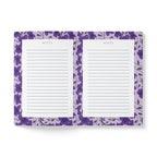 Paper products Violet Flower Journal - February Birth flower - Personalizable Softcover Journal