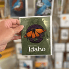 Paper products With Love From Idaho Monarch butterfly Blank Card