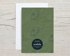 Paper products With Love From Idaho Monarch butterfly Blank Card
